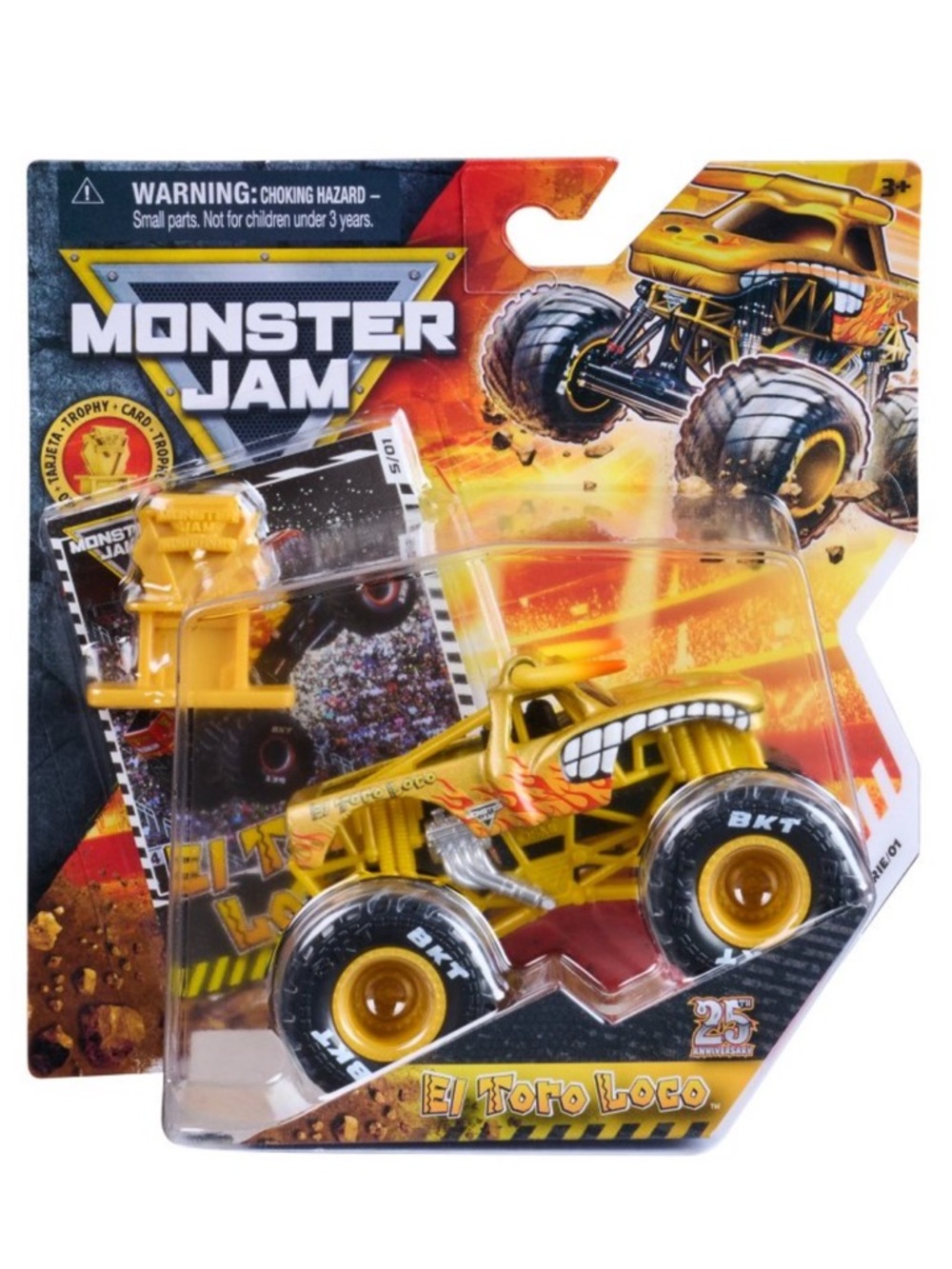 NEW & RARE 🎉TROPHY Series 1 El Toro Loco Monster Jam 1:64 scale